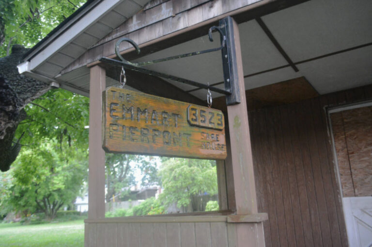 Emmart-Pierpont Safe House Sign