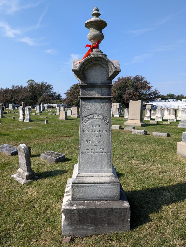 Mt. Olive Cemetery in Woodlawn, MD
